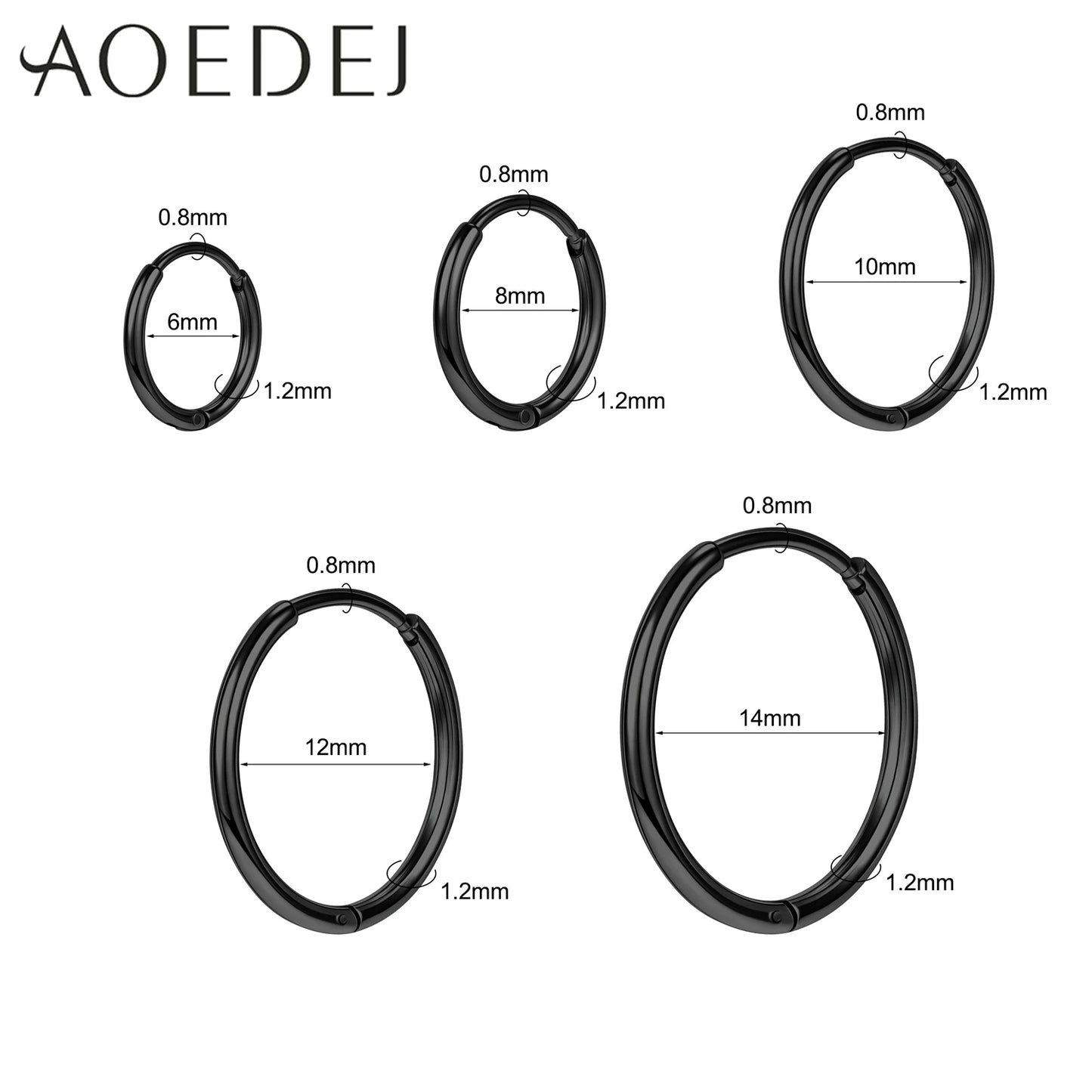 20G Stainless Steel Hoop Earring with CZ Crystal – Unisex Conch & Helix Cartilage Jewelry