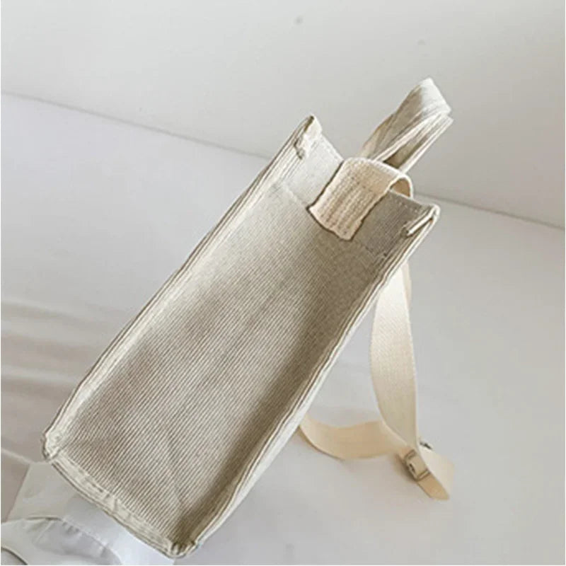 Corduroy Handbag