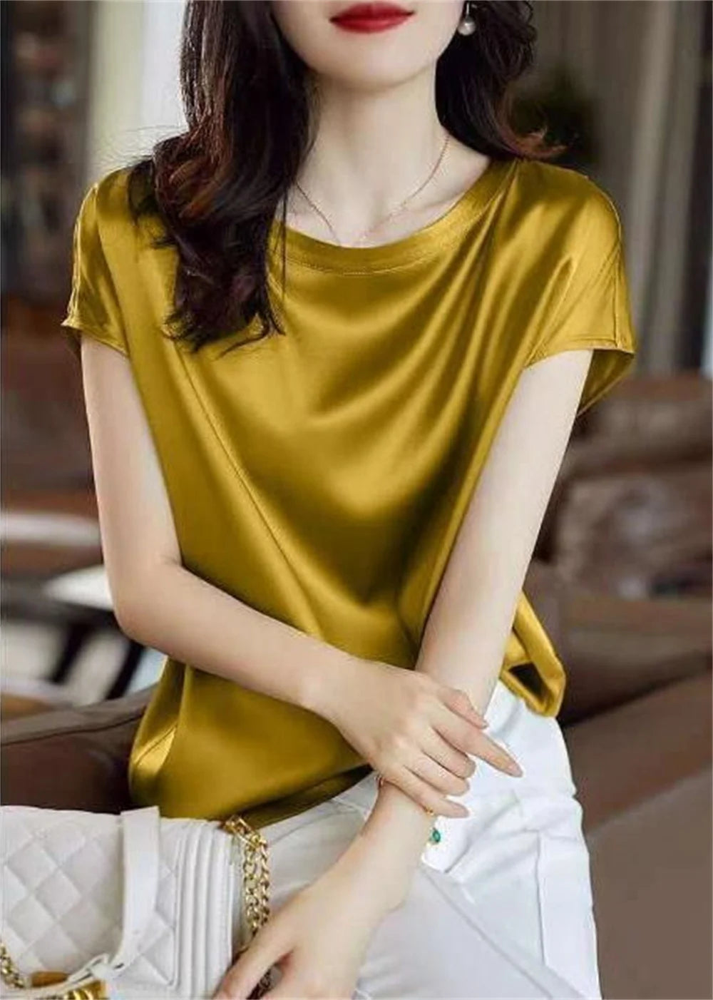 Women’s Satin Silk Shirts