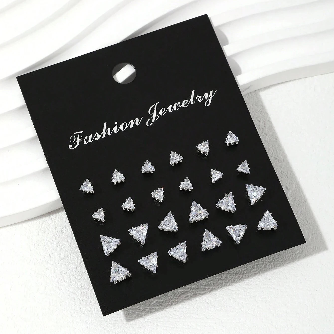 12 Pairs of Luxurious, Simple, Shiny, and Caring Decorative Earrings | Perfect Gift for Parties & Couples