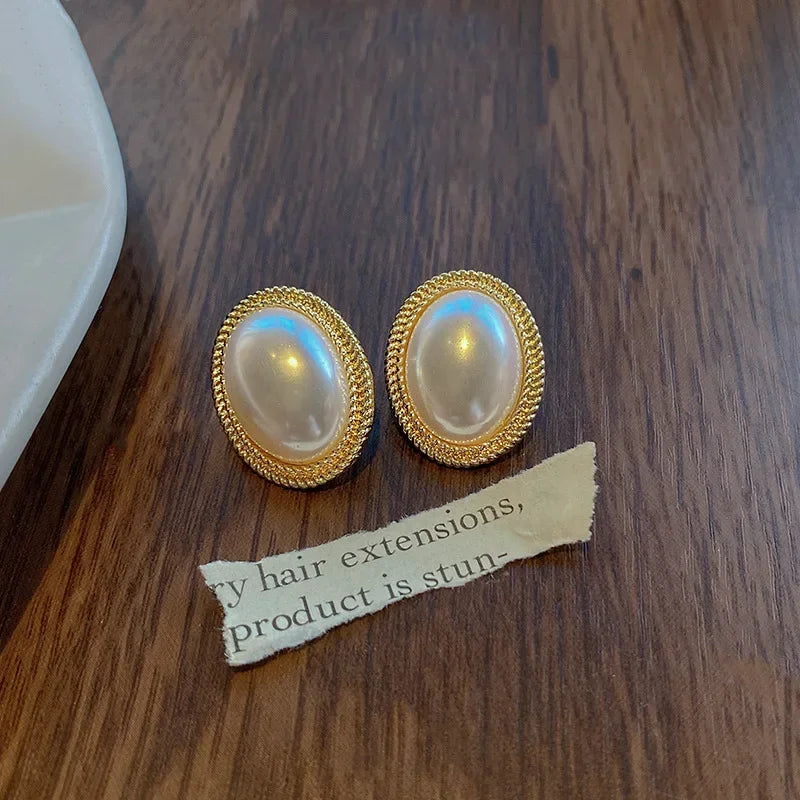 French Baroque Pearl Ear clip – 2025 New Hot Selling Ear clip Style for Women | No Ear Hole Required