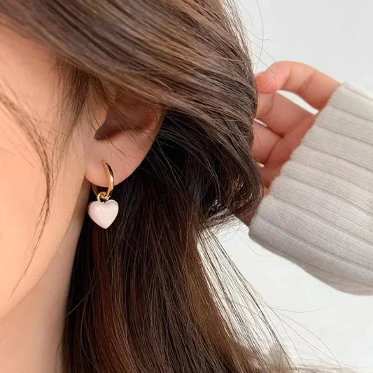 Heart Dangle Earrings
