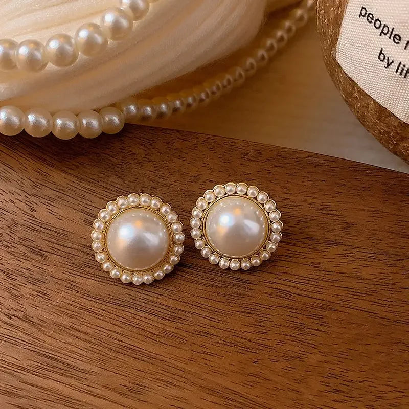 French Baroque Pearl Ear clip – 2025 New Hot Selling Ear clip Style for Women | No Ear Hole Required