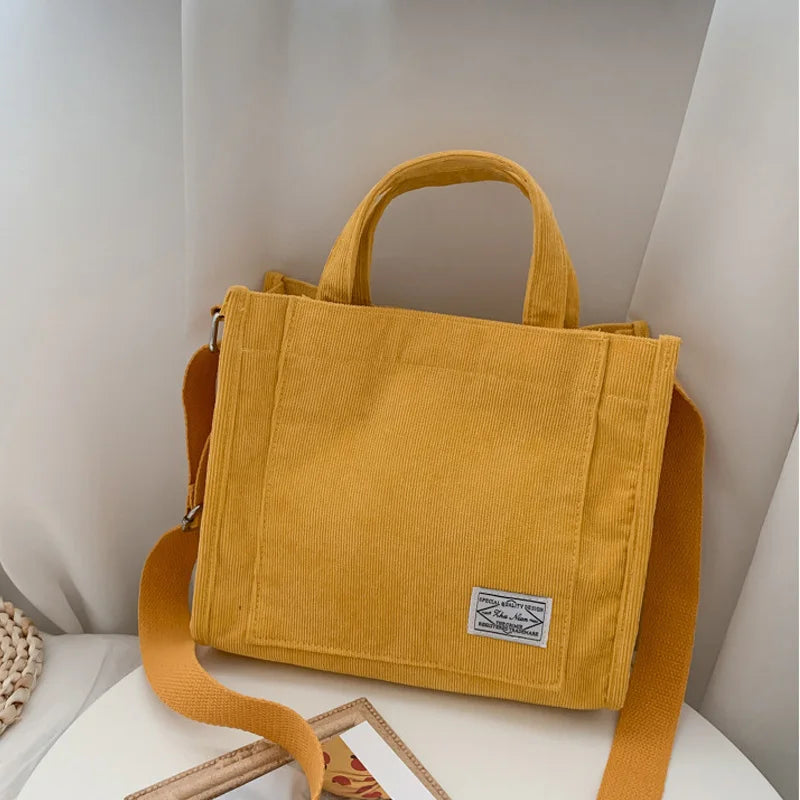 Corduroy Handbag