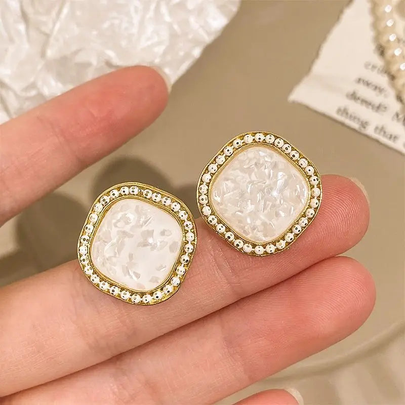 Crystal Pearl Ear Cuff – Non-Piercing Clip-On Earring | Elegant Wedding & Party Jewelry