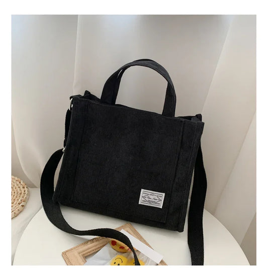 Corduroy Handbag
