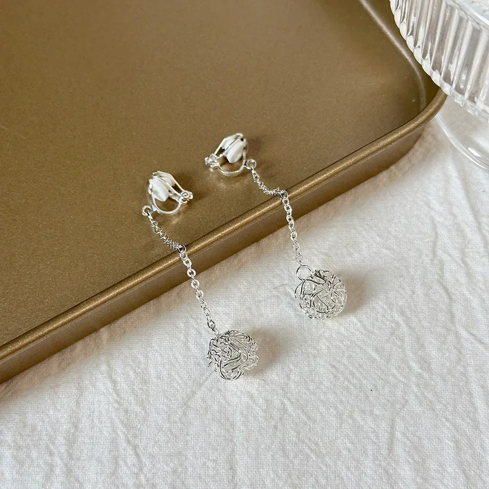 French Baroque Pearl Ear clip – 2025 New Hot Selling Ear clip Style for Women | No Ear Hole Required