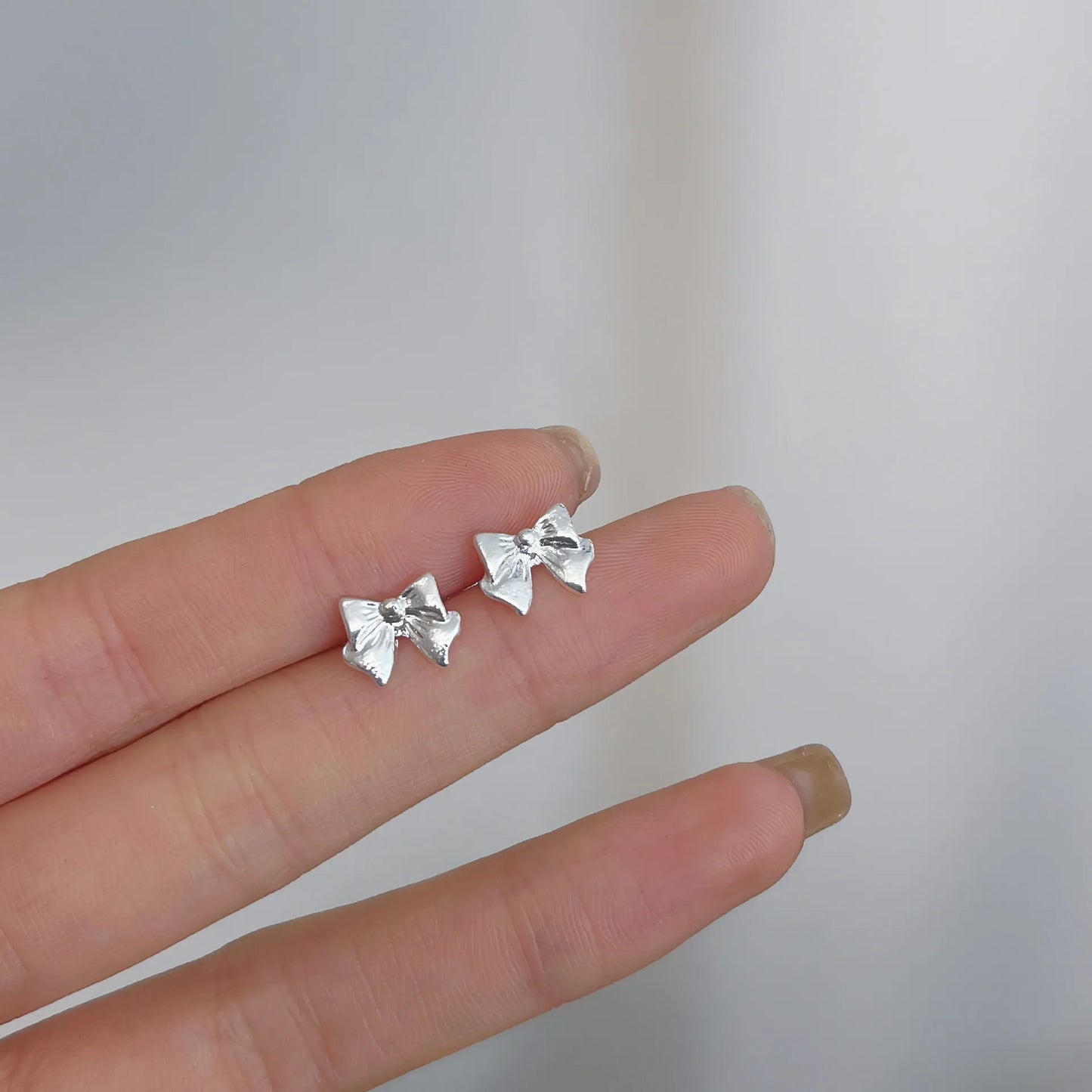 Minimalist Star Stud Earrings – Silver Color, Hypoallergenic Jewelry for Women & Girls