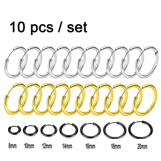 Hoop Earrings – Unisex