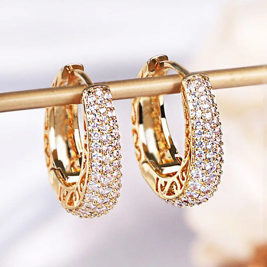 Gold Hoop Earrings
