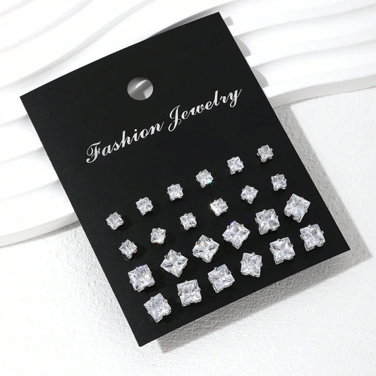 12 Pairs Studs