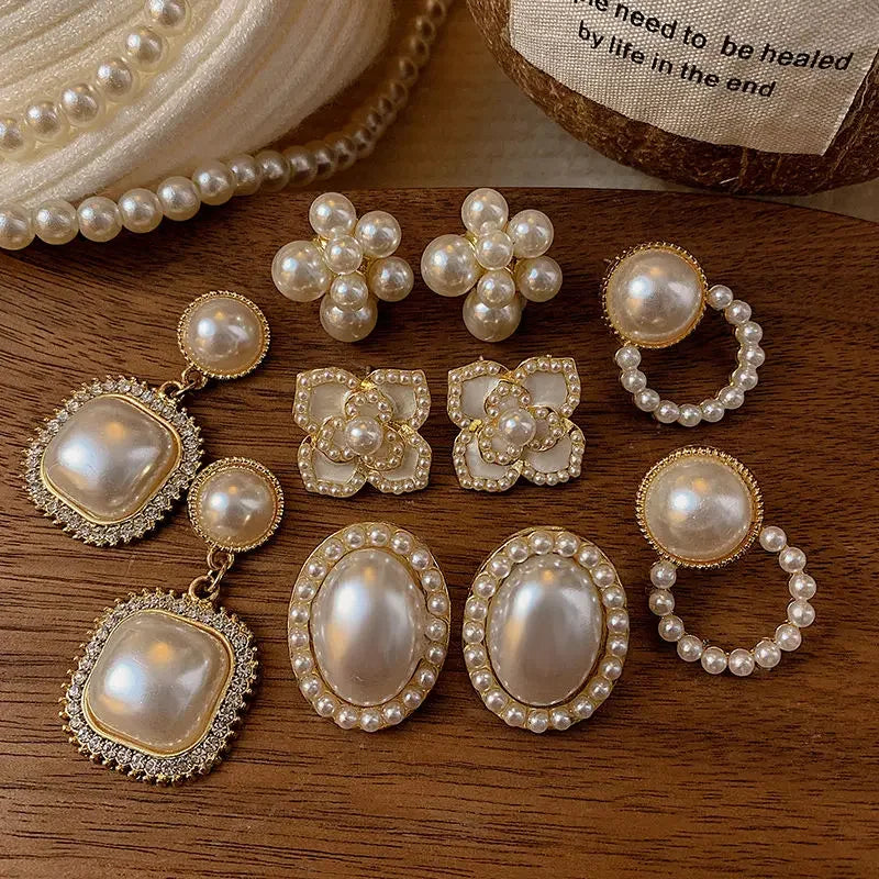 French Baroque Pearl Ear clip – 2025 New Hot Selling Ear clip Style for Women | No Ear Hole Required