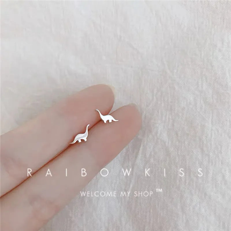 New Minimalism Heart Stud Earrings