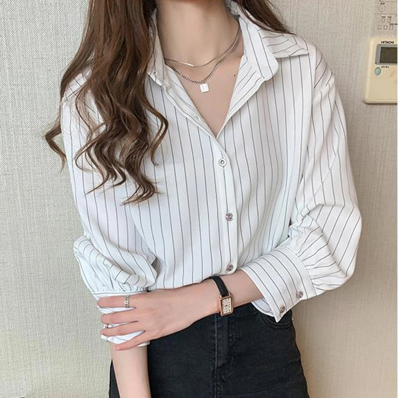 Women's Vintage Striped Shirt
