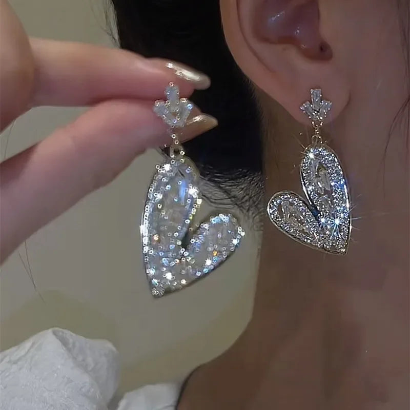 Wheat Tassel Pendant U-Shaped Earrings – Gold Color, 2025 New Fashion for Women & Girls