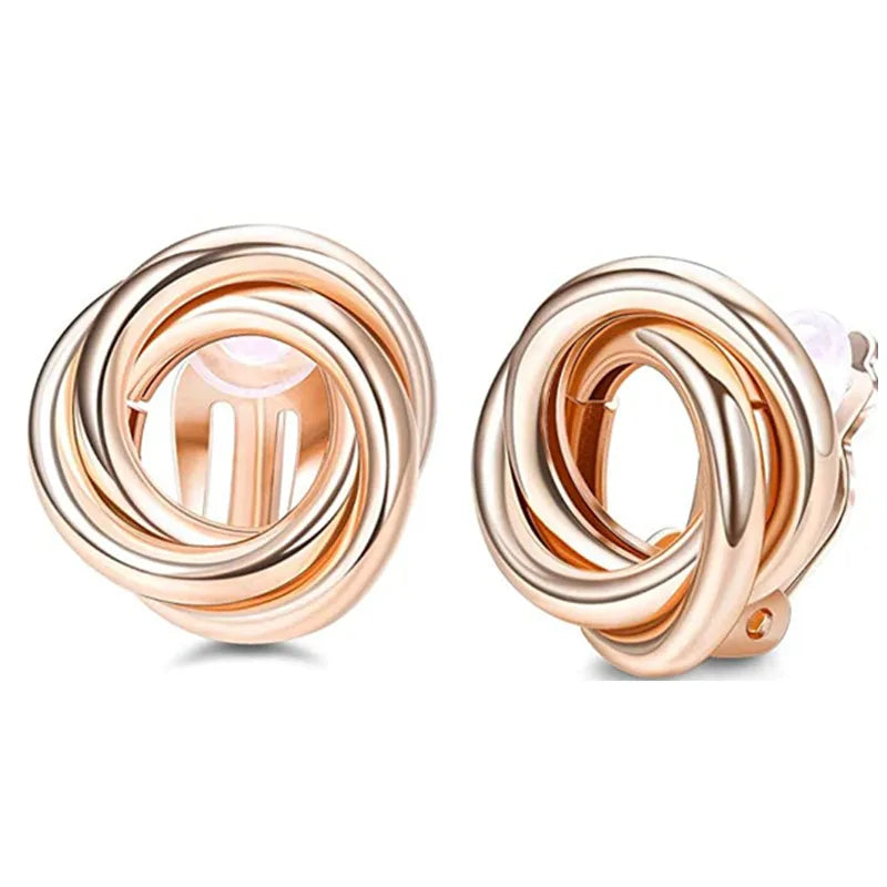 Crystal Pearl Ear Cuff – Non-Piercing Clip-On Earring | Elegant Wedding & Party Jewelry
