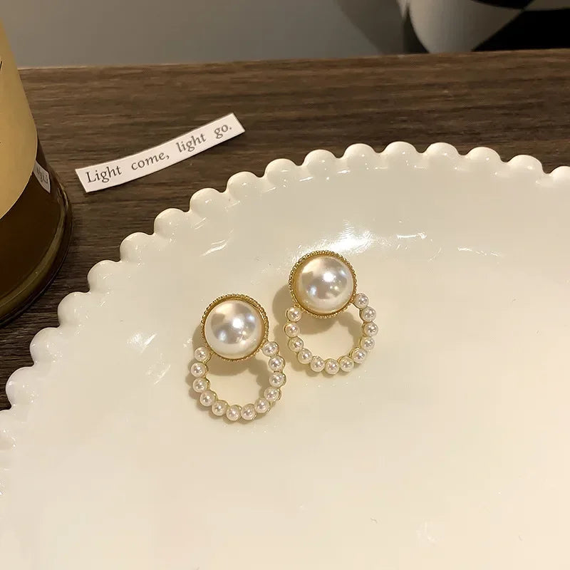 French Baroque Pearl Ear clip – 2025 New Hot Selling Ear clip Style for Women | No Ear Hole Required