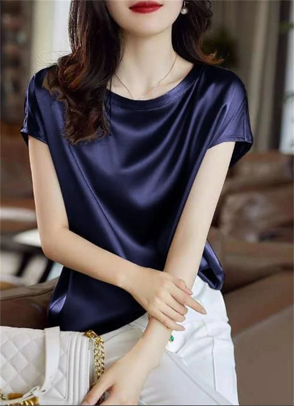 Women’s Satin Silk Shirts