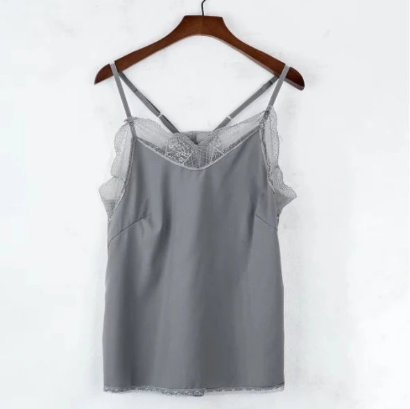 Women’s Silk Satin Tank & Tube Tops