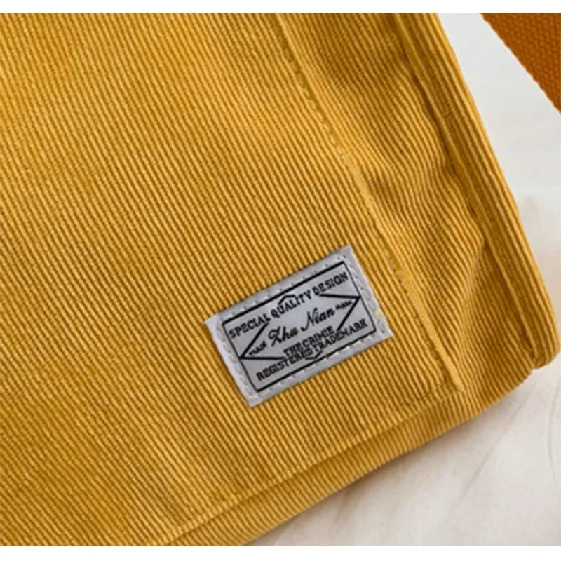 Corduroy Handbag