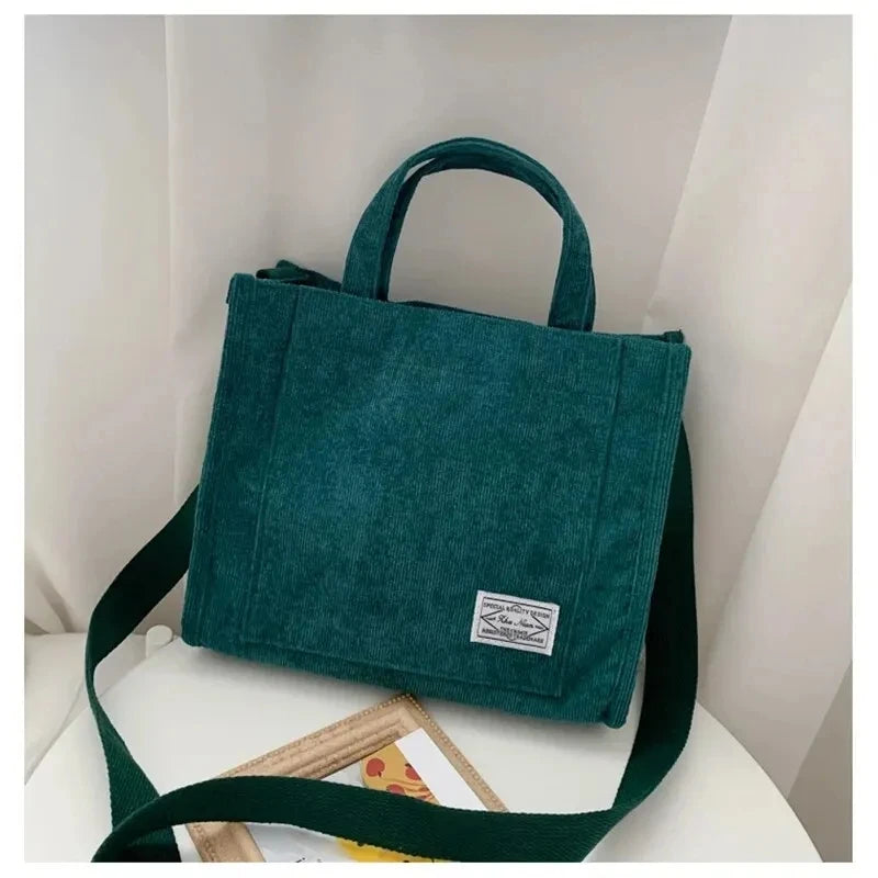 Corduroy Handbag