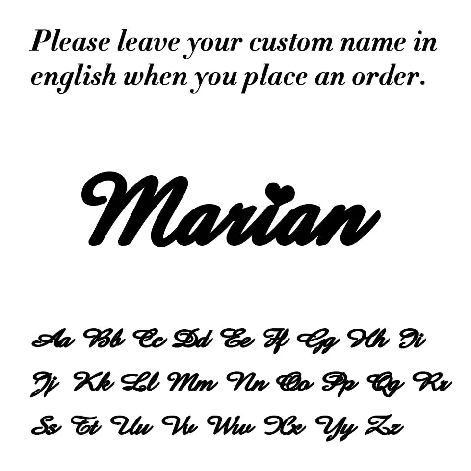 Custom Nameplate Choker – Personalized Stainless Steel Pendant for Women & Men