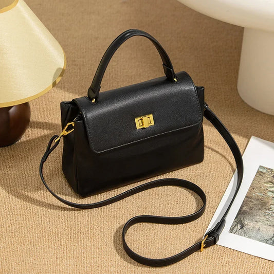 Elegant Leather Tote Bag