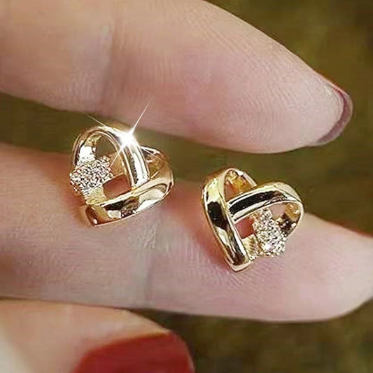 Love Heart Studs