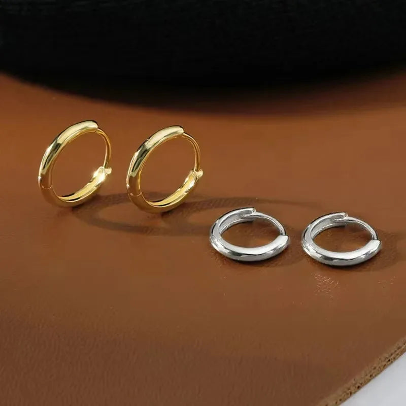 18G Small Sleeper Hoop Earrings – Tiny Huggie Earrings for Women & Men | Cartilage, Helix, Daith, Tragus Piercing Jewelry