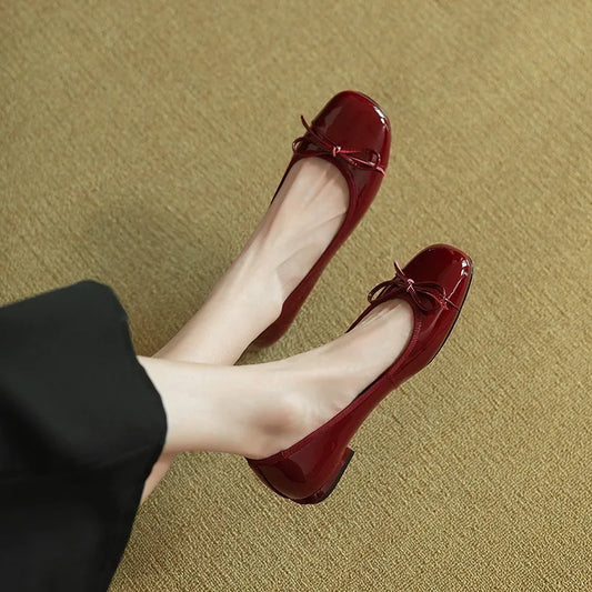 Patent Leather Ballet Flats