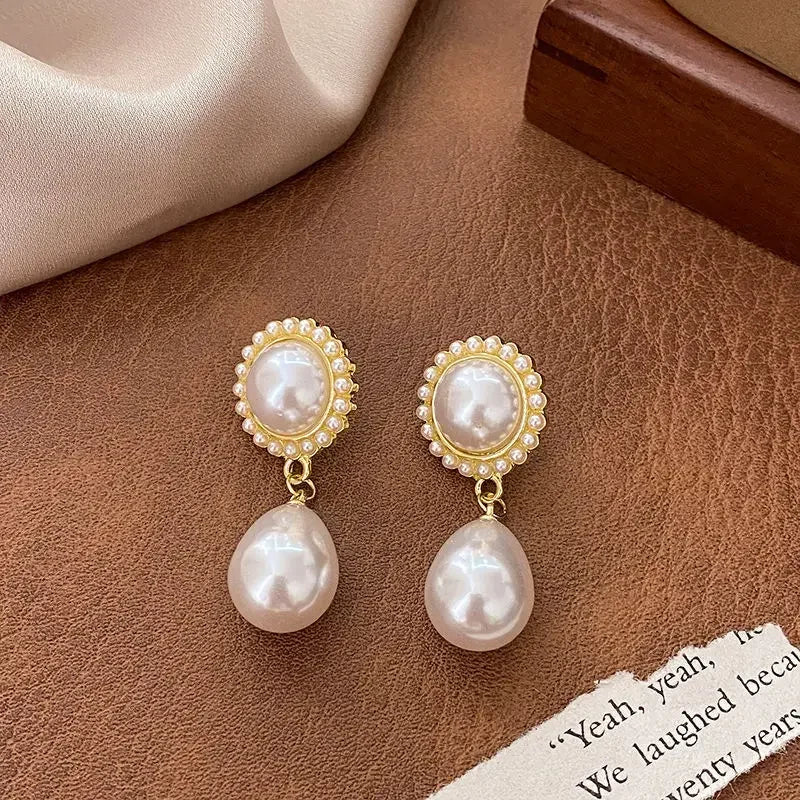 French Baroque Pearl Ear clip – 2025 New Hot Selling Ear clip Style for Women | No Ear Hole Required