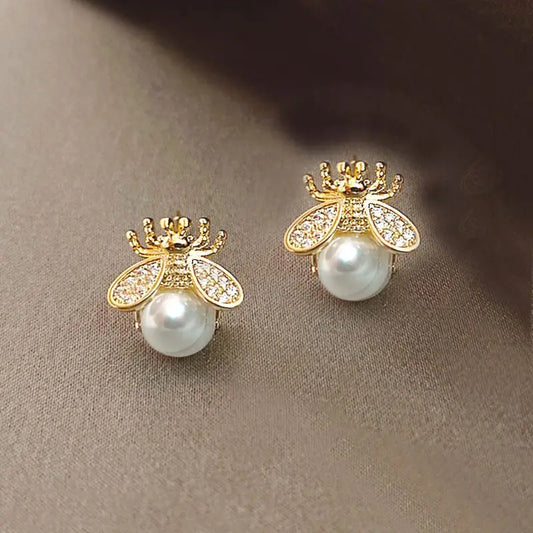 Small Pearl Earrings