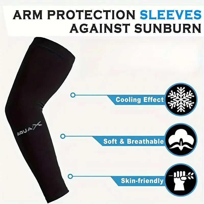 3 Pairs of Breathable Sun Protection Sleeves – Stay Cool, Stay Protected!