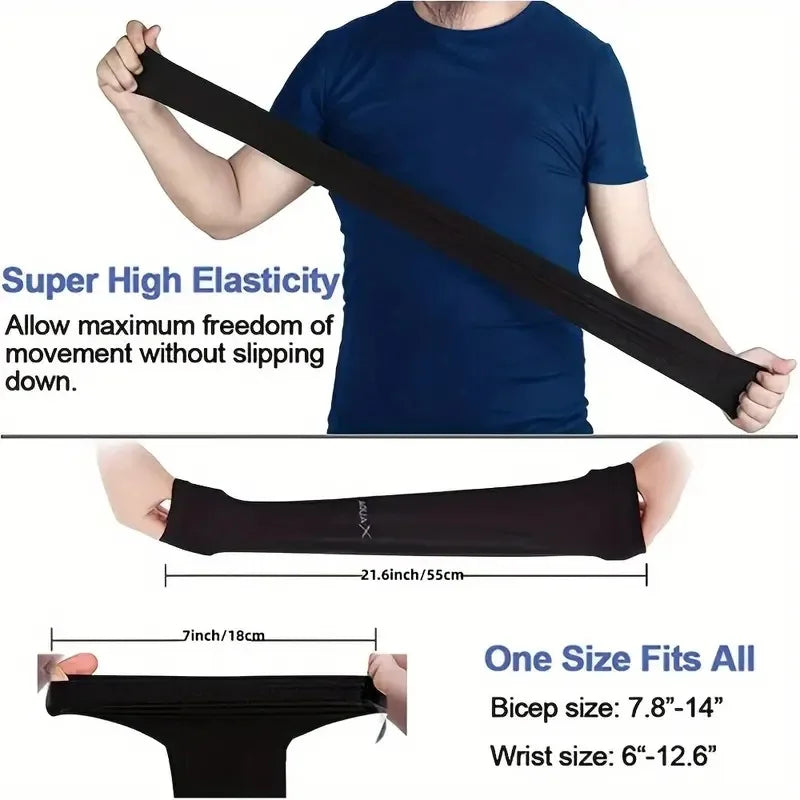 3 Pairs of Breathable Sun Protection Sleeves – Stay Cool, Stay Protected!