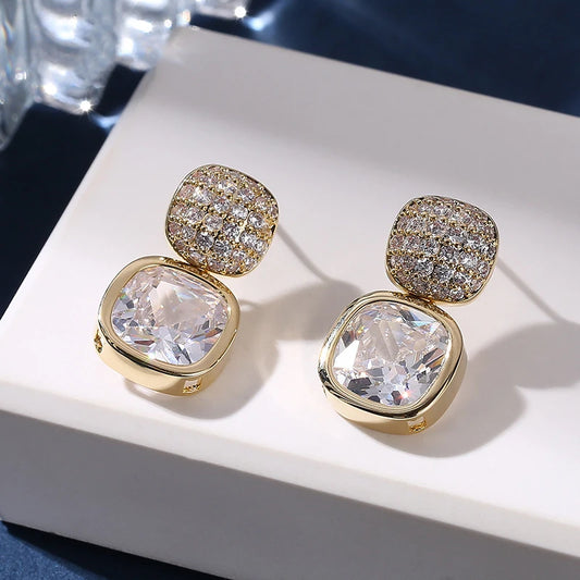 Crystal Drop Earrings