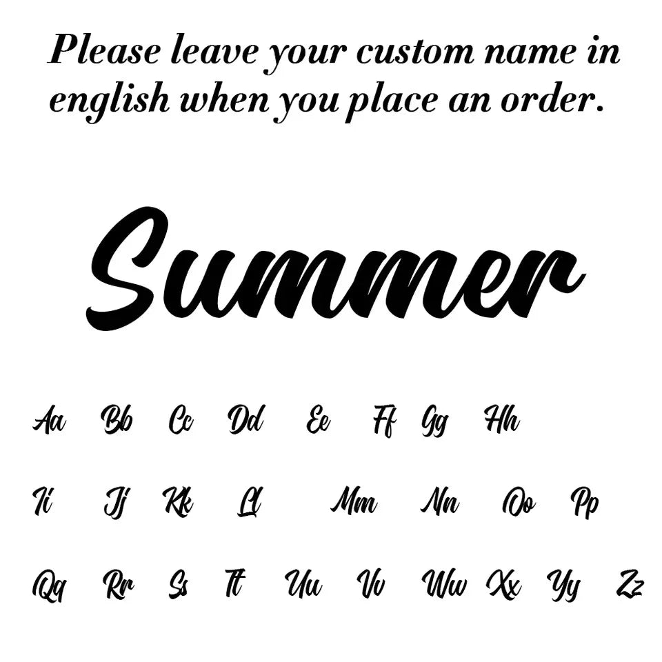 Custom Nameplate Choker – Personalized Stainless Steel Pendant for Women & Men