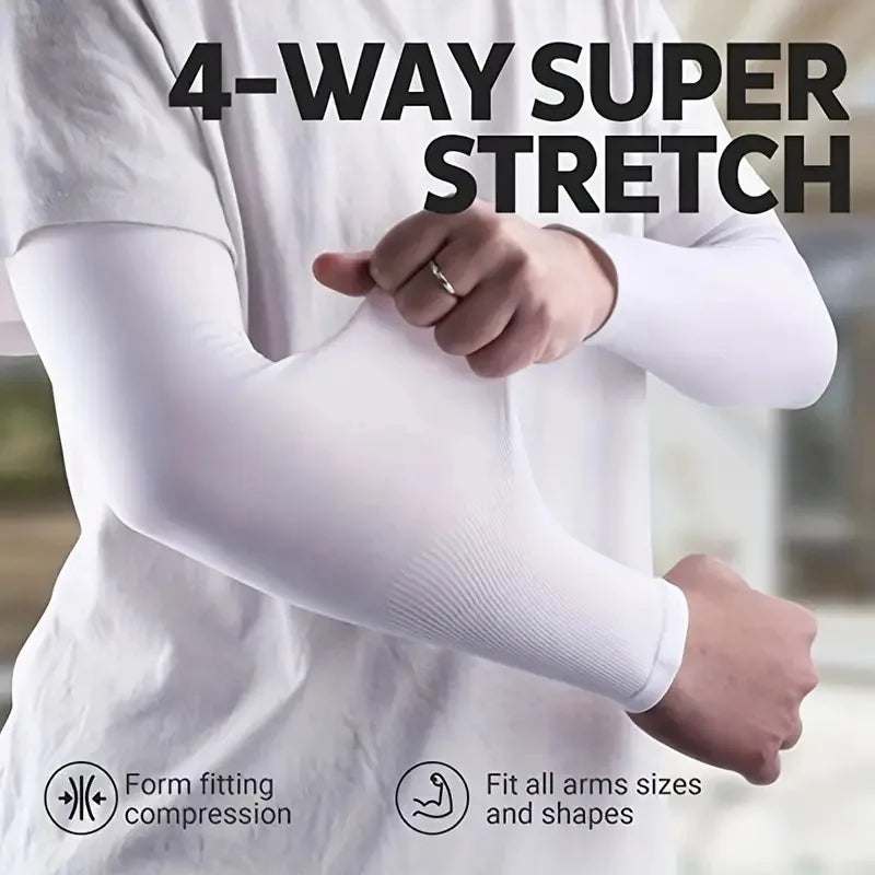 3 Pairs of Breathable Sun Protection Sleeves – Stay Cool, Stay Protected!