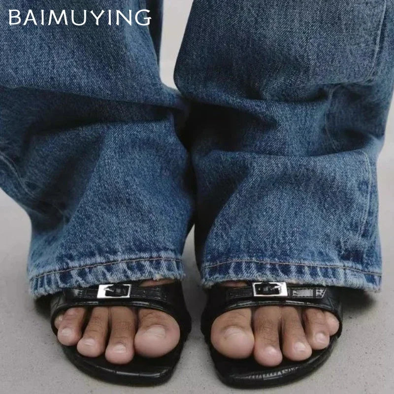 Designer High Heel Slippers