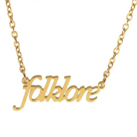 Custom Nameplate Choker