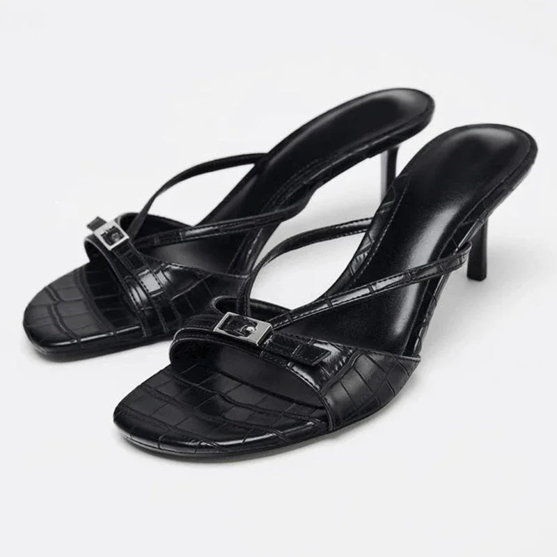 Designer High Heel Slippers