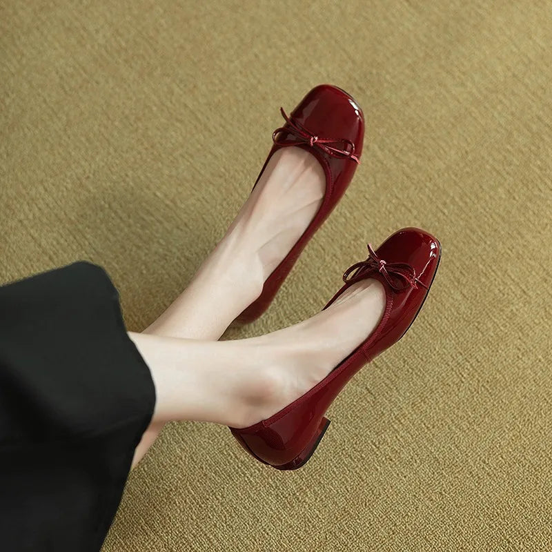 Patent Leather Ballet Flats